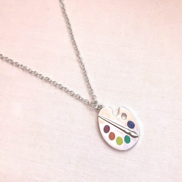 🍏50% OFF/3+...Artist Brushes and Palette Necklace - Picture 7 of 9